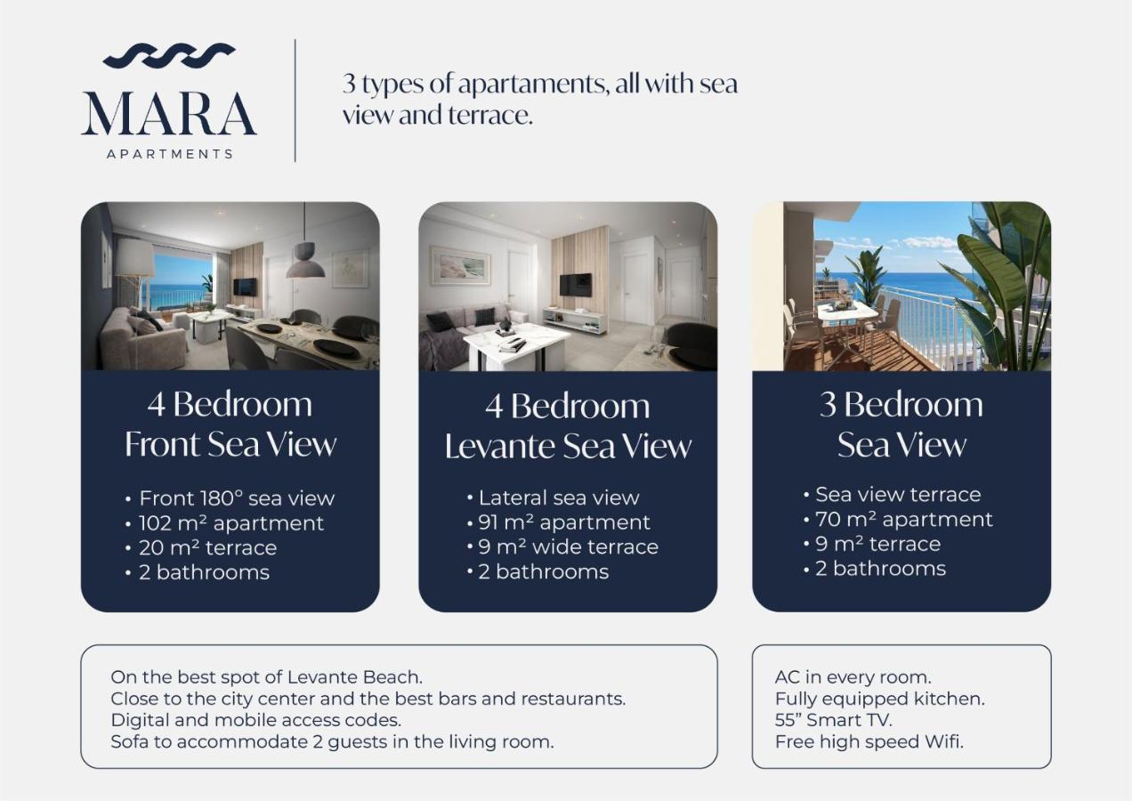 Mara Boutique Apartments 貝尼多姆 外观 照片