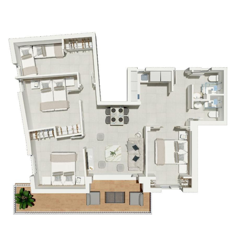 Mara Boutique Apartments 貝尼多姆 外观 照片